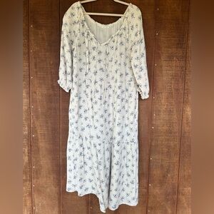 Neuflora floral maxi dress